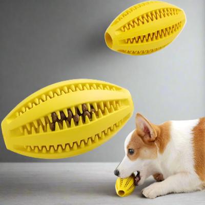 Jouet Interactif pour Chien ChewBounceBall™ Jaune trois