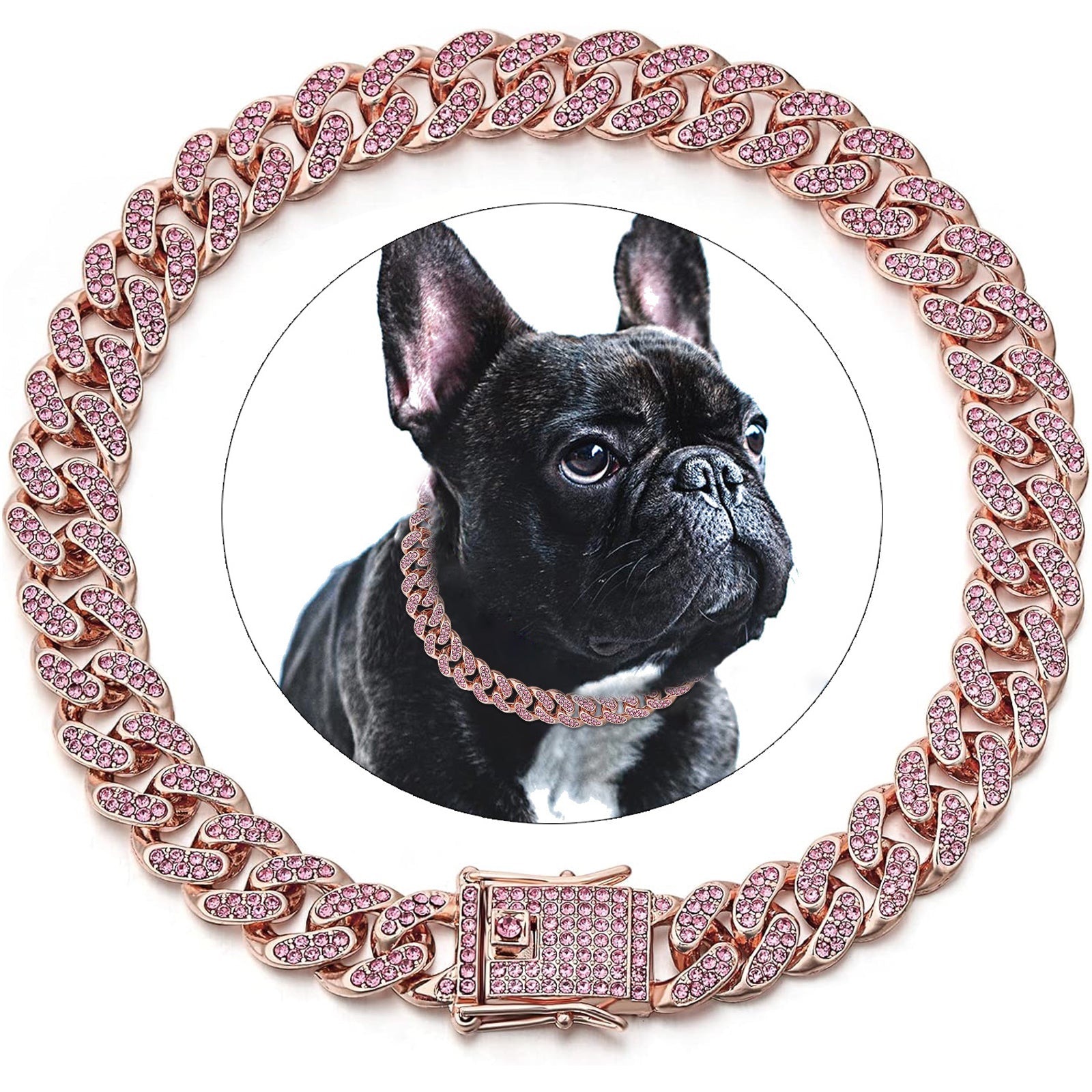 collier chien cubain bijoux rond