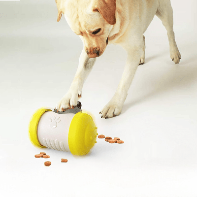 Distributeur de Croquettes pour Chien - BrainChase™ - Jaune - Pro - canin.com