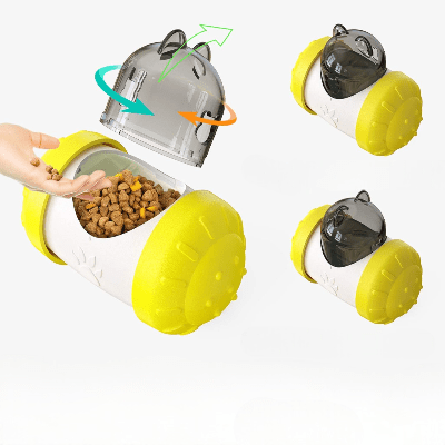 Distributeur de Croquettes pour Chien - BrainChase™ - Jaune - Pro - canin.com