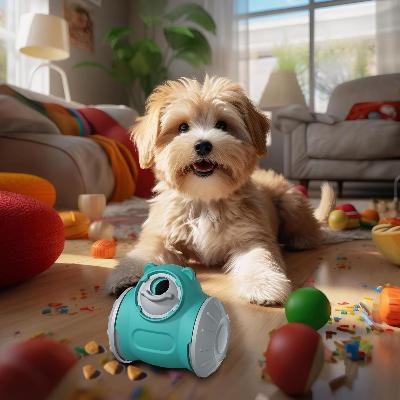 Distributeur de Croquettes pour Chien - BrainChase™ - Turquoise - Pro - canin.com