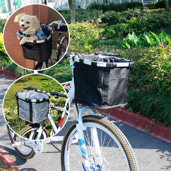 Panier velo chien | Sécurisé et Confortable