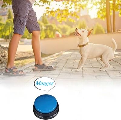 Jouet Interactif pour Chien ChienParlant™  Bleu Royal éducatif