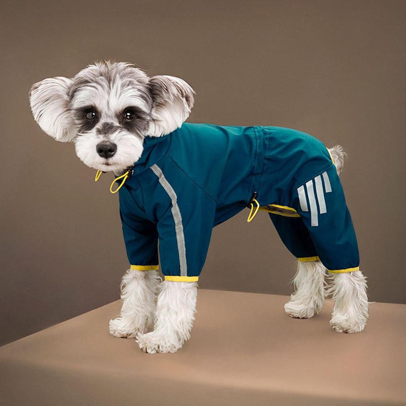MANTEAU IMPERMÉABLE POUR CHIEN bleu