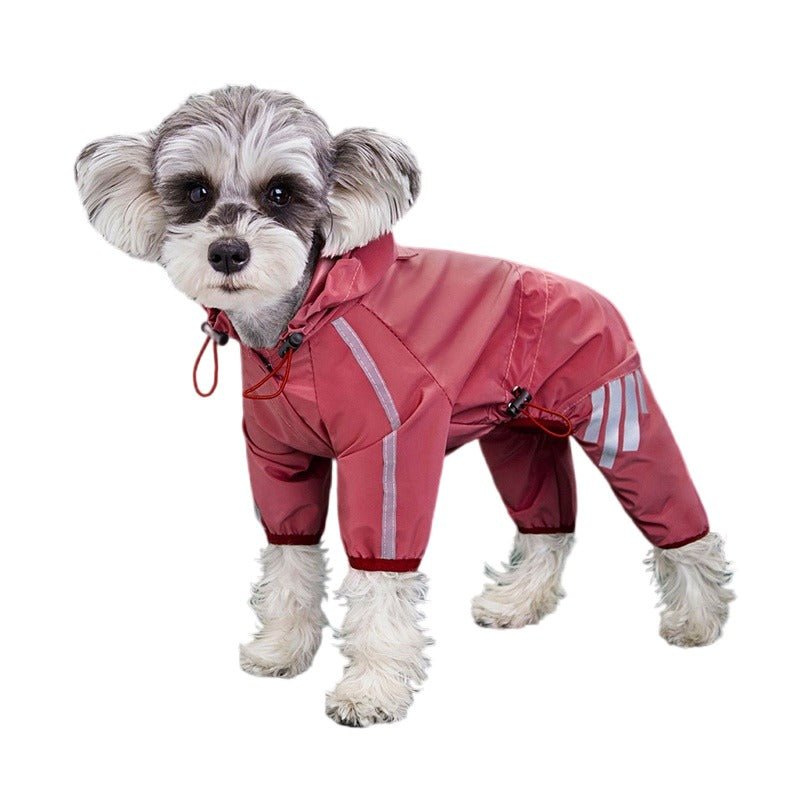 MANTEAU IMPERMÉABLE POUR CHIEN rose