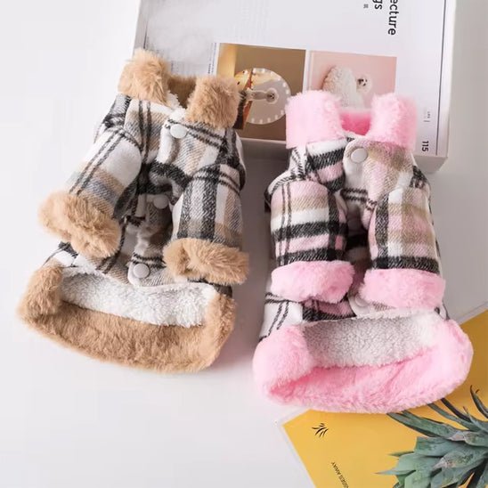 manteau treillis les deux choix