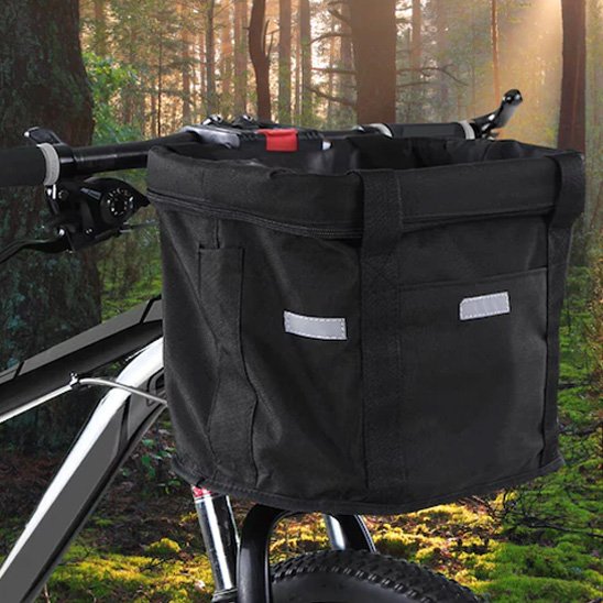 Panier velo chien et vélo