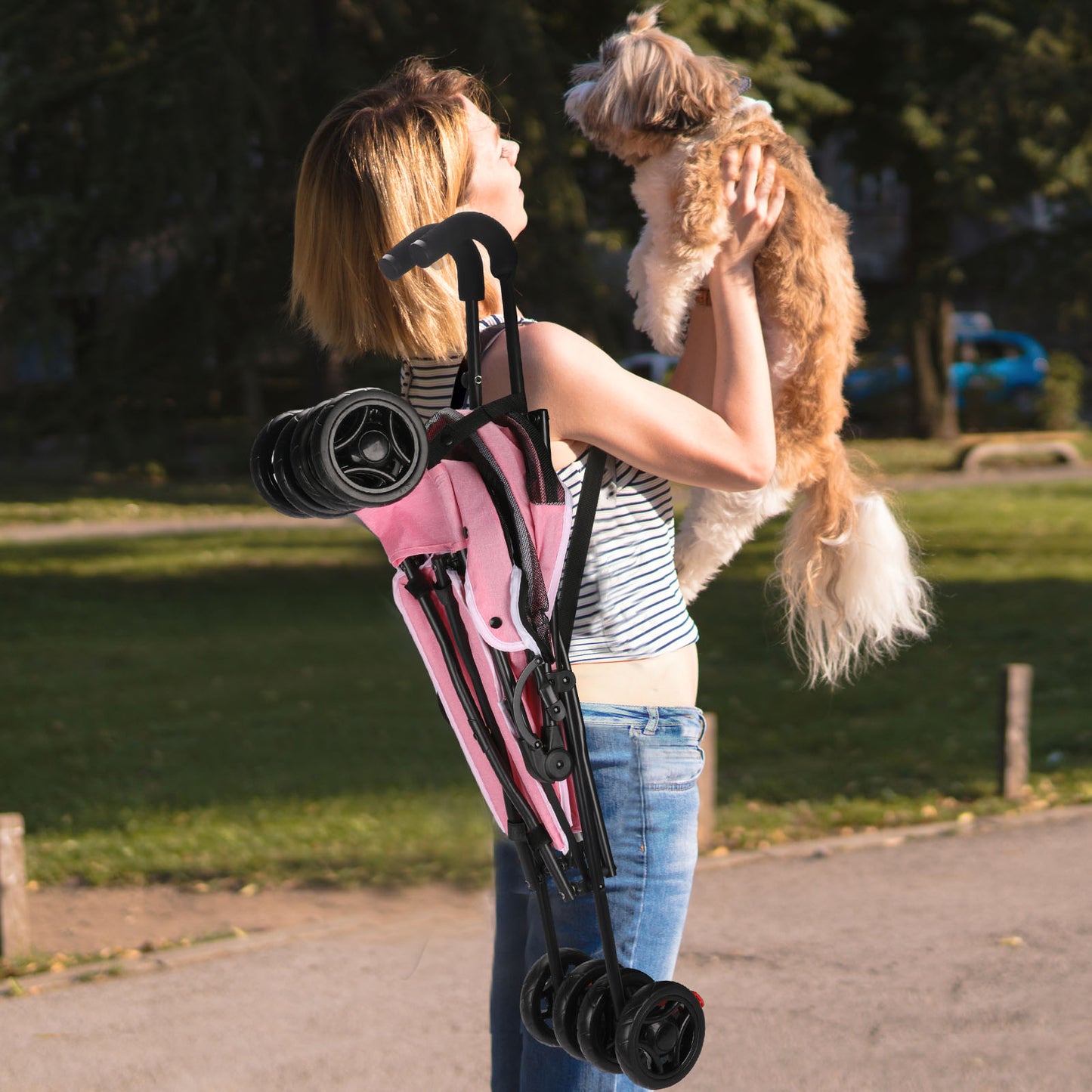 Poussette pour chien | Confort et Sécurité