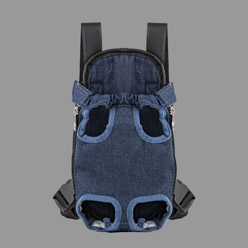 sac a dos jeans bleu