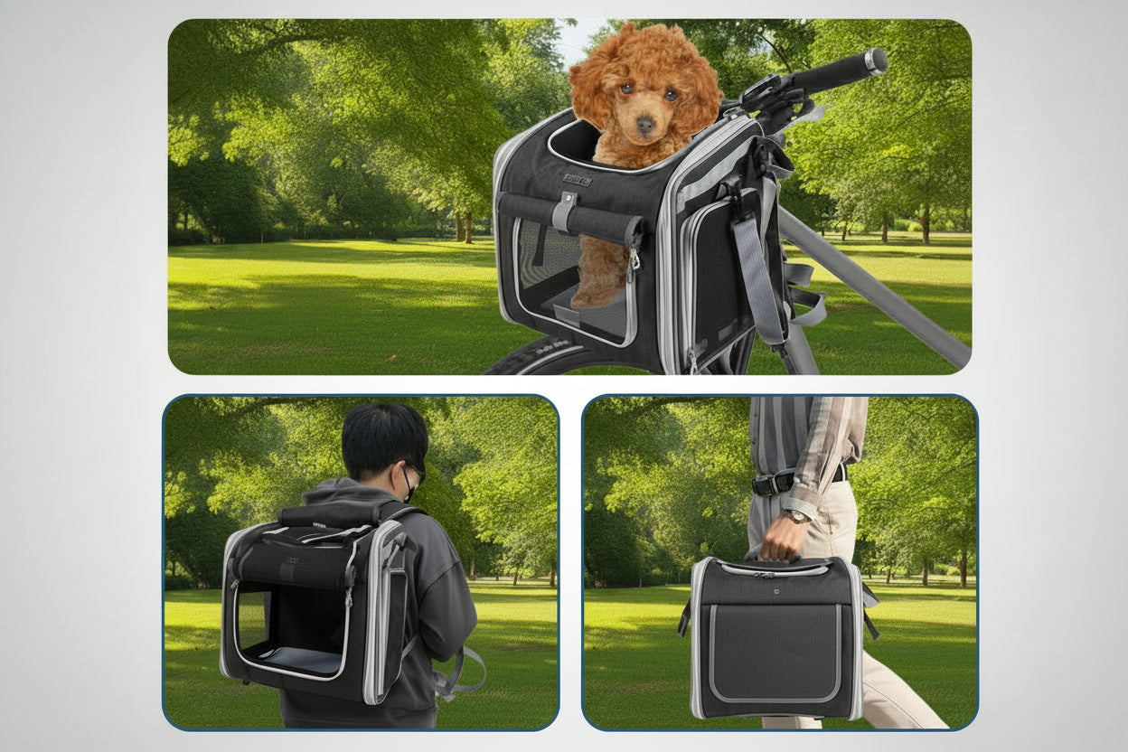 Trois facons de porté le sac